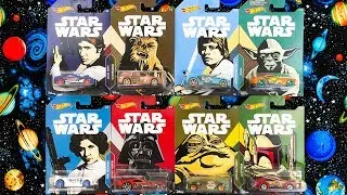 Hot Wheels Star Wars Characters Walmart Series Unboxing!