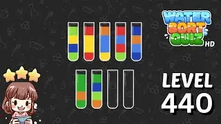 Water Sort Quiz Level 440 Solution Walkthrough 🧪