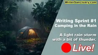 Writing in the Rain - Writing Sprint Ep. 1 ☕