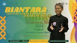 Pemenang I Biantara Kategori Putra Jenjang SMP, FTBI Jawa Barat 2024