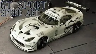 GT SPORT SPEED ART LIVERY EDITOR DODGE VIPER