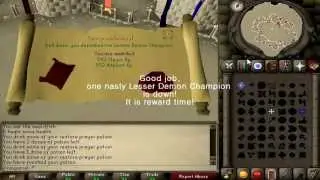 RuneScape 2007 - Champion's Challenge scroll: Lesser Demon