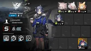 【明日方舟/Arknights】【Contingency Contract #7 Pine Soot】Day 9 Risk 8 Low End + Chotgun