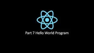 React Native tutorial for beginner | Part 7 Hello world program [hindi] | 2020