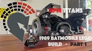 1989 Batmobile LEGO build - Part 1