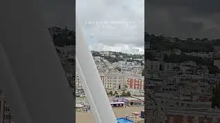 A view of Le Havre on top of a Ferris Wheel #lehavre #lh #francetravel #summer