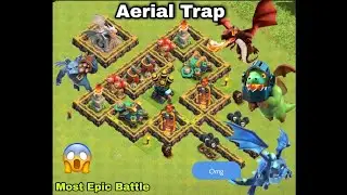 Air trap vs Air Troops | Most epic Battle 😱 | Clash of Clans |