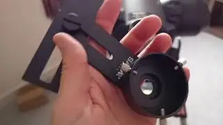 Smartphone adapter for telescope or binoculars.Адаптер для смартфонов на телескоп или бинокль.