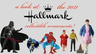 A look at some of the 2021 Hallmark pop culture collectible ornaments