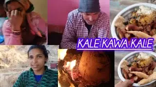 Aaj ghughute khane kauwa hi nhi aaya 😱😰 anjalifamilyvlogs #kauwa