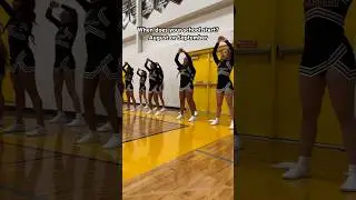 Are you back in school? #basketball #basketballgame #highschoolbasketball #highschoolsports #cheer