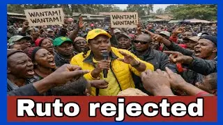 Gema rejects Ruto’s speech,Maragua MP flees hostile crowd as Mt Kenya residents loudly chant Wantam