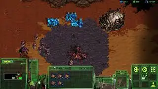 Starcraft - Brood War: Remastered 4K-Zerg Campaign: The Queen of Blades - 4:The Liberation of Korhal