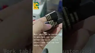 Hot foil stamping machine with rotating Table for cup LC-300RT