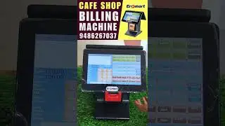 Cafe Shop Billing Machine in Koyambedu Chennai #cafeshop #billing #shorts