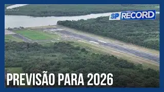 Primeira fase das obras do Aeroporto Civil Metropolitano de Guarujá (SP) é entregue
