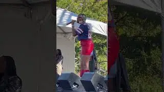 Letoya Luckett performing at Howard Homecoming