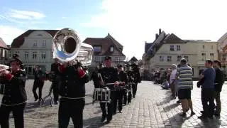 6. Musikfest Teterow 2016 - Marsch Fanfarenzug des TSV Pansdorf