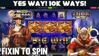 YES WAY! THOR and JOHN WAYNE 10K WAYS on Chumba Casino