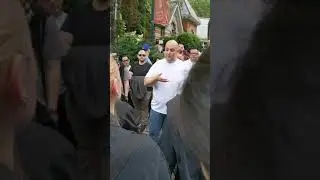 NYC AMC APE MEET UP BIG LOU VS WALLSTREET