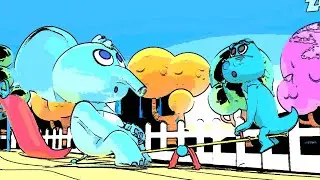 Canciones Del Zoo _ Zoo Animals in the Playground Effects I Sponsored by Gamavision Csupo Effects 