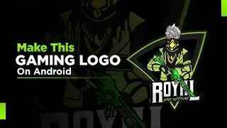 how to Make Gaming Logo on Android  Gaming Logo Design  MMR GRAPHICS