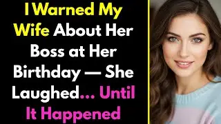 &ldquo;I Warned My Wife About Her Boss at Her Birthday &mdash; She Laughed&hellip; Until It Happened #Betrayal&rdquo;