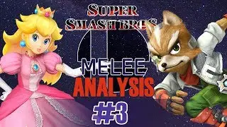 Super Smash Bros Melee 20XX [4.06] Peach Vs Fox Analysis - FASTER MELEE | #3