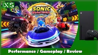 Xbox Series X | Sonic Racing CrossWorlds | Performance / Gameplay / Review 