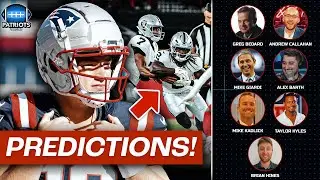 Writers PREDICT and Preview Patriots vs Raiders | CLNS Patriots Roundtable