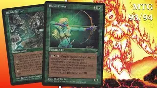 Элементали UR против монозелёных эльфов | Старая школа Magic the Gathering #mtg9394