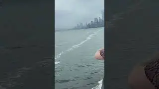 #newyork #summer #travel #statueofliberty #statenislandferry    Trotz Nebel Skyline wundersch&ouml;n ❤️