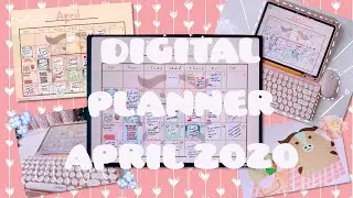 CREATING PLANNER + FREE DIGITAL PLANNER April 2020 DOWNLOAD 🍎