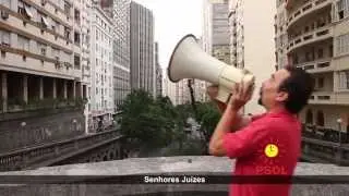 Inser&ccedil;&atilde;o PSOL - Fev 2014 - Megafones