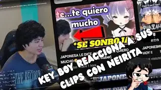 Key Boy reacciona a sus clips de romance con neiro. le da mucha verguenza Neiro x key