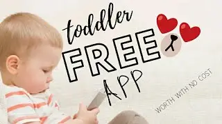 Toddler App for Free. Toddler Games No Cost! app for toddler