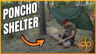 Smart Camping Hacks While Building a Poncho Shelter | Camping & Survival Tips | Part 6