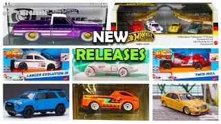 Предварительный просмотр &mdash; набор Hot Wheels из 5 штук, Eroded Twin Mill, Lancer Evolution IX, Mighty K, Toyota 4Runner TRD