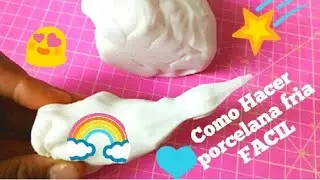 CÓMO HACER PORCELANA FRIA FACIL - MIGAJON - PASTA FRANCESA PARA PRICIPIANTES