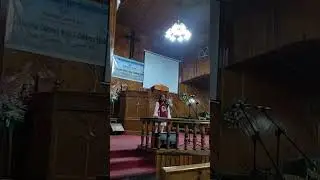 My Daughter took participate in singing competition in Children's week Celebration in Church