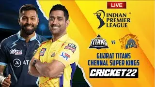 GT vs CSK - Live | Gujarat Titans vs Chennai Super Kings Qualifier 1 | IPL 2023 |  Chennai
