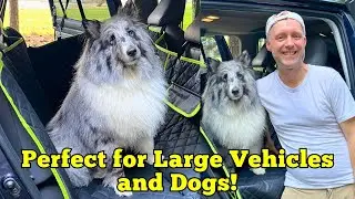 Pecute Back Seat Extender for Dogs 57 x 28in YT QR
