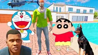 The Franklin came to his brother Jack house with Doraemon
