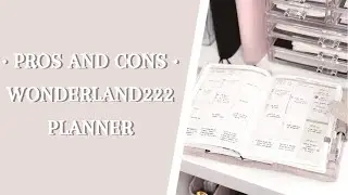 PROS AND CONS WONDERLAND 222 PLANNER