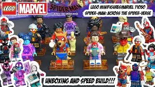LEGO MARVEL MINIFIGURES 71050 Spider-Man Across the Spider-Verse Unboxing Speed build Brick by Brick