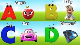 ABC Phonics Song - Toddler Learning Video Songs , A for Apple , Nursery Rhymes , Alphabet song