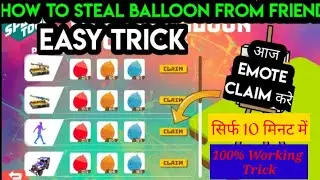 How To Complete Gather Balloons Event Free Fire | Gather Balloons Make A Splash | FF Holi Event 2022
