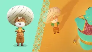 🇺🇸 Joke Cartoon - The desert genie | The Adventures of Nasredin - Subscribe ⬇️ ⬇️ ⬇️