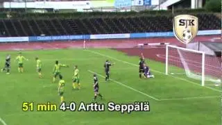 Ottelukooste: SJK (Seinäjoki) vs. HauPa (Haukipudas) 23.7.2011