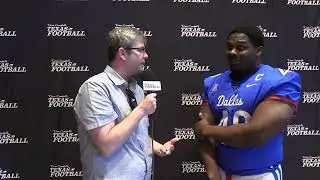 AAC MEDIA DAYS INTERVIEW: SMU DL Elijah Chatman